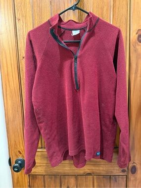 VINTAGE Original Melanzana Half-Zip microgrid